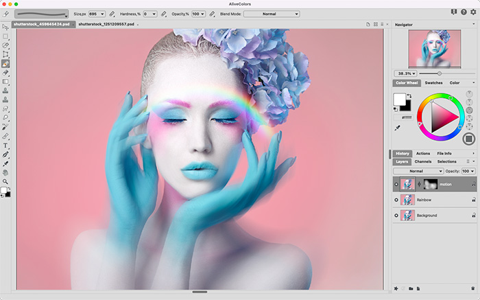 AliveColors on Mac