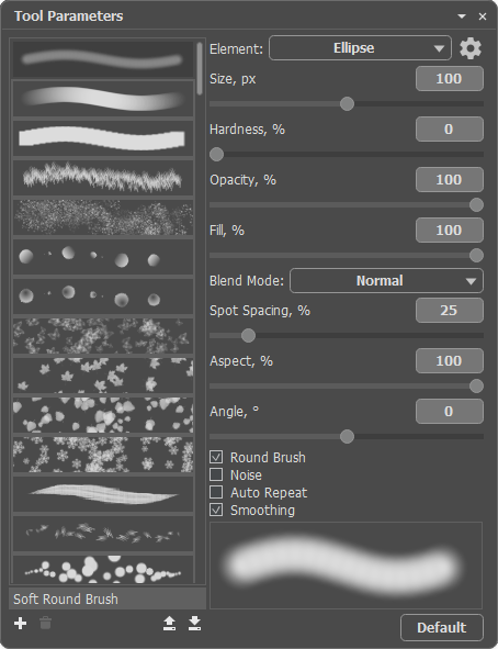 Tool Parameters