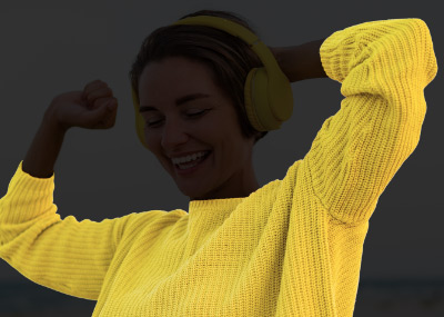 Sélection : sur noir